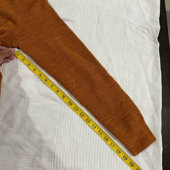J. Crew Burnt Orange Knit Sweater, 100% Cotton - Picture 11 of 14